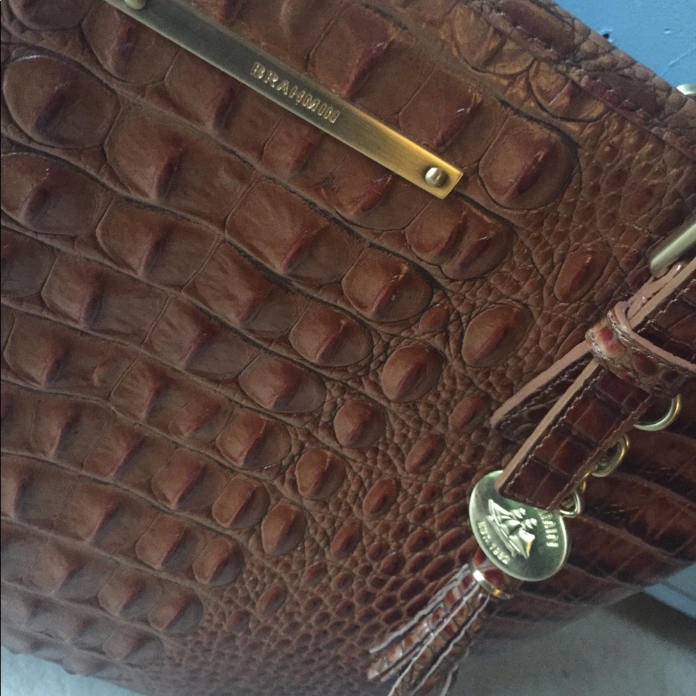 Leather Brahmin handbag